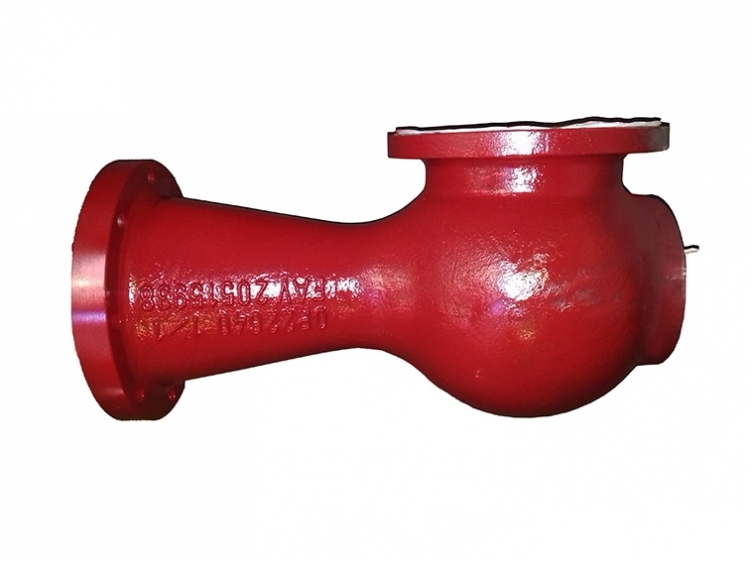 Ventury body of the sulphitation system